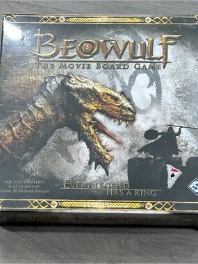 Beowulf The Movie Board Game Fantasy Flight Games 2007 Reiner Knizia New Sealed